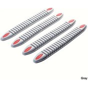 Resim Userfriendly11 Gri 4 Adet Araba Tampon Koruyucu Silane Çizik Önleyici Kauçuk Dudak Bölücü 