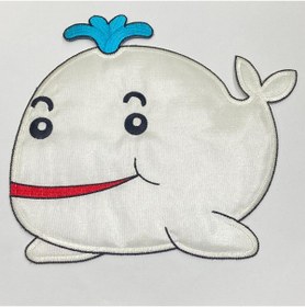 Resim karantuhafiye Bebek Battaniye Aplikesi / Bebek ve Çocuk Aplikesi / Büyük Boy Balık 