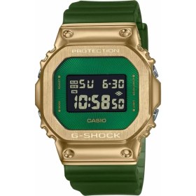 Resim Casio G-SHOCK kol saati altın yeşil GM-5600CL-3DR 