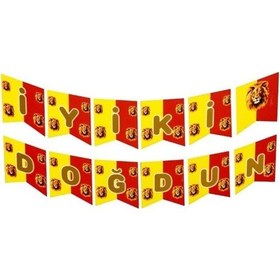 Resim Taraftar Sarı Kırmızı Banner Tüm Yaşlar 