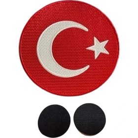 Resim KURAL18 Cırtlı 3 Boyutlu Tpu Türk Bayrağı Arması 