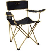 Resim Campout Mogan Katlanır Kamp Sandalyesi Siyah 