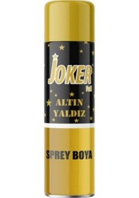 Resim Joker Sprey Boya Altın Yaldız Renk 400 Ml 