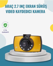 Resim Flzdgnkr Araç İçi Hd Dvr Kamera G Sensor Ve Hareket Algılama Özellikli 