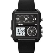 Resim Yingfu Skmeı 2021 Kare Büyük Kadran Erkek Spor Saati Siyah Beyaz Makine Çok Renkli/ Çok Renkli 