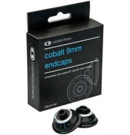 Resim Crank Brothers Cobalt 9mm Ön Adaptör Siyah - Kırmızı 