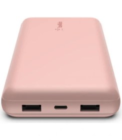 Resim Belkin Boost Charge 20000 Mah 15W Powerbank Pembe BPB012BTRG 