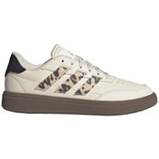 Resim Adidas Courtblock Kadın Spor Ayakkabı - Jı4755 Krem 
