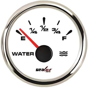 Resim Sealux Temiz Su Seviye Göstergesi 12v/24v 0-190 Ohm - Beyaz-992 