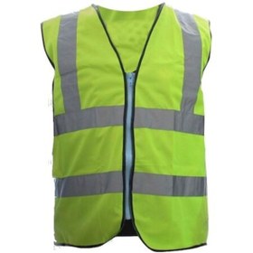 Resim Tex Reflektif Sarı Yelek 