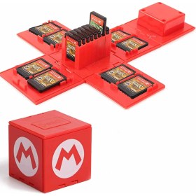 Resim Zljnx Nintendo Anahtarı Için Oyunlar Saklama Kutusu Anahtarı Oyun Kartı Tutucu Oyun Depolama Küp Oyun Kartı Organizatör 16 Oyun Kartı Yuvaları ile Nintendo Anahtarı Için (Yurt Dışından) 