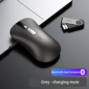 Resim Jingyi Kablosuz Bluetooth Fare Şarj Edilebilir Sessiz Bilgisayar Ofis Oyunu Sevimli MacBook Asus Lenovo Dizüstü Bluetooth Fare (Yurt Dışından) 