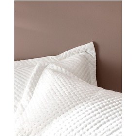 Resim Madame Coco Boulogne Tek Kişilik Kadife Yatak Örtüsü - Ekru 8682116999557 Ekru 