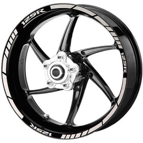 Resim Deeb Cbr 125 Jant Şeridi Beyaz Beyaz Model X N11.61210 