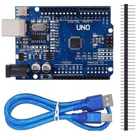 Resim Uno R3 SMD CH340 Chip - Klon (USB Kablo Dahil) 