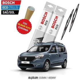 Resim Bosch Eco Dacia Dokker Silecek Takımı (2012-2015) 