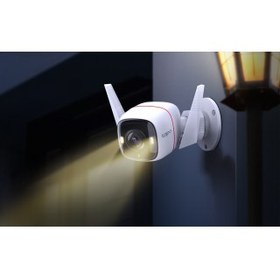 Resim TP-LINK Tapo C320WS, 2K QHD, Dış Mekan, IP66, WiFi, Renkli Gece Görüşü, İki Yönlü Ses Güvenlik Kamerası 