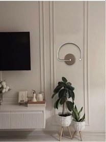 Resim Gigi Aplik Kahverengi Gün Işığı Ledli Banyo Led Duvar Aplik Kahverengi 