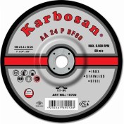 Resim Karbosan İnox Taşlama Taşı 180X6,4X22 Mm 