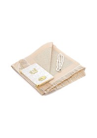 Resim Çanta Boy Kadife Yasin Kitabı - Seccade - Tesbih Ve Şeffaf Kutulu (541584237) 