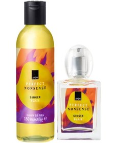 Resim AVON Perfect Nonsense Ginger Blaze EDP 50ml + Duş Jeli Kadın 2li Parfüm Seti 