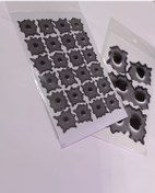 Resim ESEMİZ 3D Kurşun Deliği 2'li Sticker 