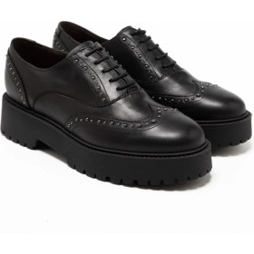 Resim Kadın Oxford ( Klasik) I514001D 100 Nerogiardini Gguanto Nero Tr Taverna 7724 Lıgh Nero 