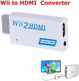 Resim Wii Uyumlu HDMI HD TV Adaptörü, USB Type C Bağlantı, 5x5x5 cm Dönüştürücü Kablo 