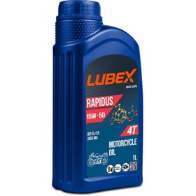 Resim Lubex Rapidus 15w-50 1 Lt 4 Zamanlı Motosiklet Yağı 