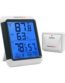 Resim Thermopro TP65C Termometre Iç Mekan Dijital Sıcaklık ve Nem Ölçer 