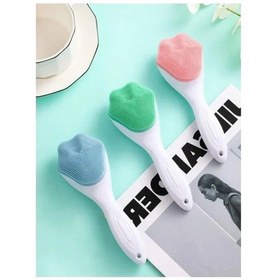 Resim Ergonomik Cilt Temizleme Peeling Fırçası - Masaj Etkili Tasarım 
