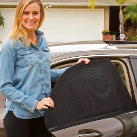 Resim Baffhome 2 Adet Araç Oto Yan Cam Güneşlik Araba Perdesi 