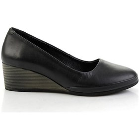 Resim Siyah Hakiki Deri Kadın Casual Ayakkabı K01056041003 Siyah 