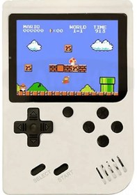 Resim Hfambition Beyaz 3.0 İnç Renkli Ekranlı 400 Klasik Oyunlu Taşınabilir Retro Oyun Konsolu - Tv Desteği Ve Geri Aydınlatma Fonksiyonu 