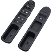 Resim Genel Markalar Peugeot 307 Sağ + Sol Cam Açma Düğmesi Anahtarı Takımı 2001--2007 Uyumlu 