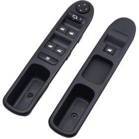 Resim Genel Markalar Peugeot 307 Sağ + Sol Cam Açma Düğmesi Anahtarı Takımı 2001--2007 Uyumlu 