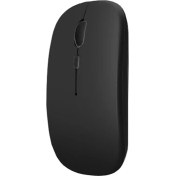 Resim Microcase 1600 DPI Şarj Edilebilir 2.4 GHz Çift Modlu Bluetooth Kablosuz Mouse - AL2675 