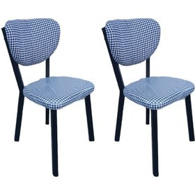 Resim Mutfak Sandalyesi Cafe Sandalyesi Salon Bahçe Sandalyesi 2 Adet 