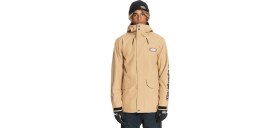 Resim Quiksilver In The Hood Erkek Kahverengi Snowboard Ceketi 