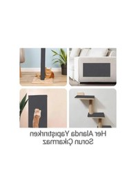 Resim Yapışkanlı Kedi Tırmalama Halısı - 40x50 Cm 