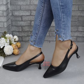 Resim Şık Kadın Terlikleri - Hafif Mikrofiber Kapak, Yüksek Topuk, Tüm Mevsimler İçin Rahat Moda Ayakkabıları 