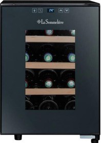 Resim La Sommeliere Service LS12S 12 Şişe Kapasiteli Solo Şarap Soğutucu Dolabı 