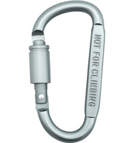 Resim Ximistore9 Alüminyum D-çember Tırmanma Kilitli Kanca 8cm - Güçlü, Renkli, Spiral Kilitleme, Taşınabilir - Mavi 