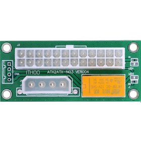 Resim Add2Psu Atx - Sata Molex 24 Pin Bitcoin Güç Kaynağı Bağlantı Adap 