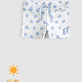 Resim Şort UV Korumalı Mavi Cosmos Bebek Mayo - Mavi Cosmos / 2-3 Yaş 