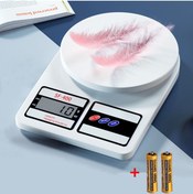 Resim Derwell 10 Kg Dijital Ölçekli Hassas Elektronik Tartısı Doğru Gıda Dengesi Ölçüm Ağırlığı Mutfak Tartısı 