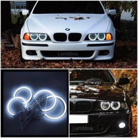 Resim Lambbos Bmw E39 Angel Eyes Halka Pamuk Led 