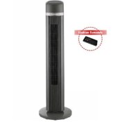 Resim Luxell LXF-260 G Gri Uzaktan Kumandalı Kule Tipi Vantilatör Teşhir 