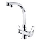 Resim Pemax Water Solutions Arıtma Çıkışlı 3 Yollu Minimal Batarya Krom Renk 