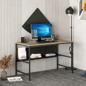 Resim Minar Greta Çalışma Masası Modül1 - Dore/siyah 